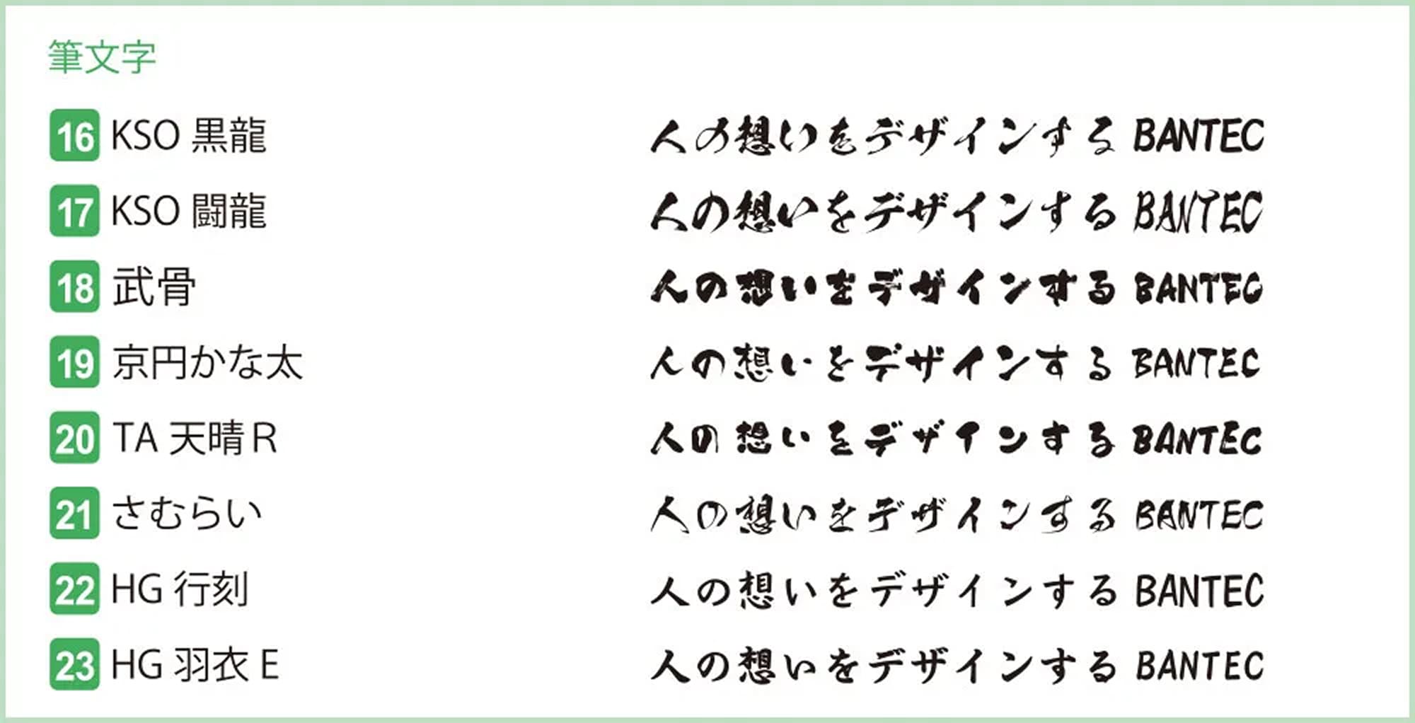 Font sample 05
